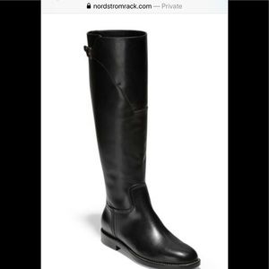 Cole Haan NWOB Harrington knee high riding boot